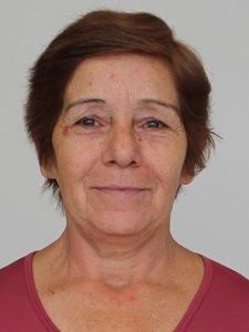 María Muñoz : Auxiliar de Aseo